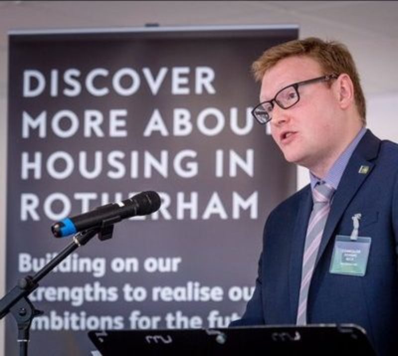 Cllr Dominic Beck, Cabinet Member for Housing