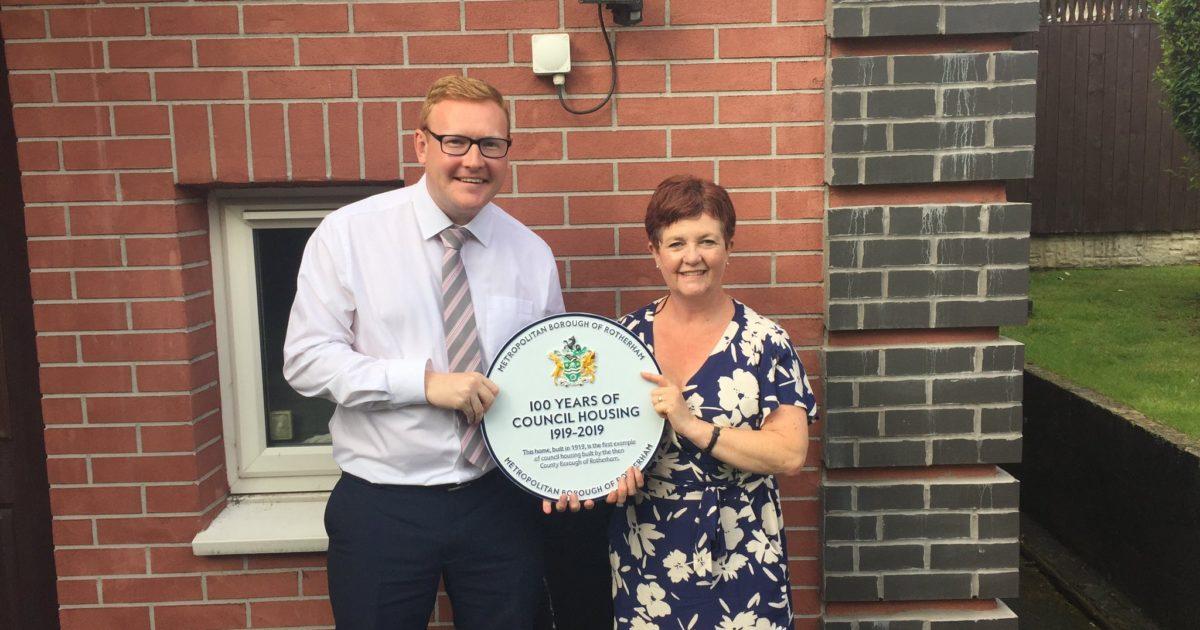 Labour Councillors celebrate 100 years of council housing in Rotherham