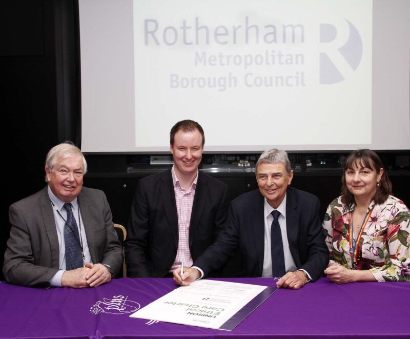 Cllr Chris Read and Dave Prentis