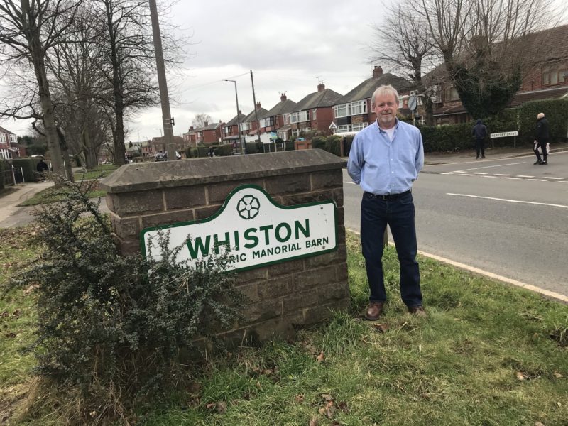Tony Griffin, Labour candidate for Sitwell ward