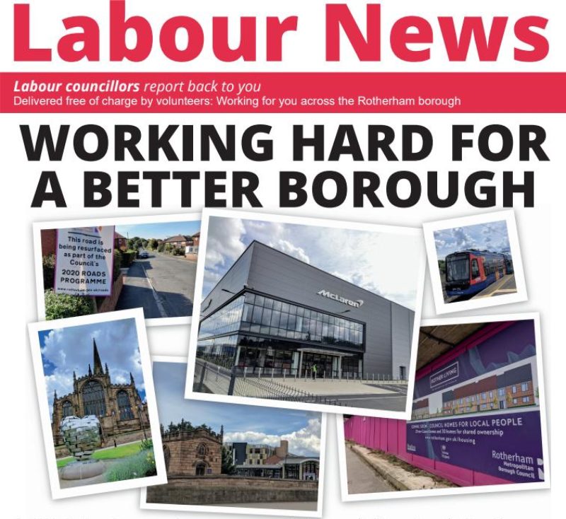 Rotherham Labour Newsletter 2019