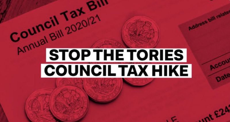 Stop The Tories Council Tax Hike